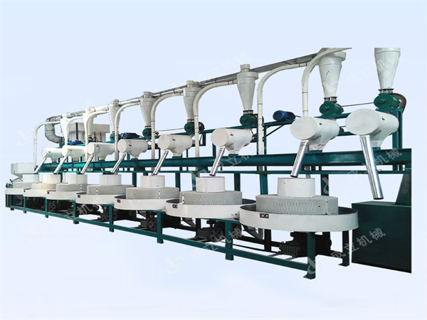 七組石磨面粉機